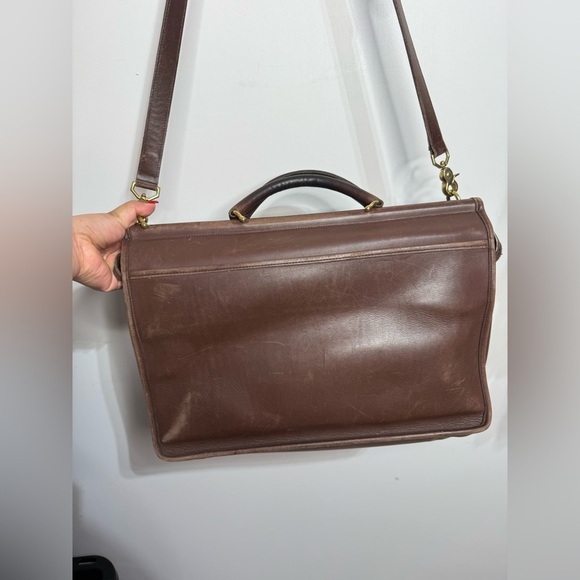 Vintage Coach  Briefcase Style 5213 Large Messenger Bag - Picture 14 of 15